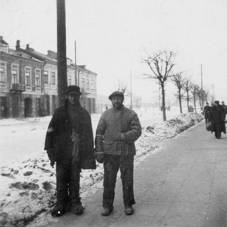 Two Jewish men in Siedlce